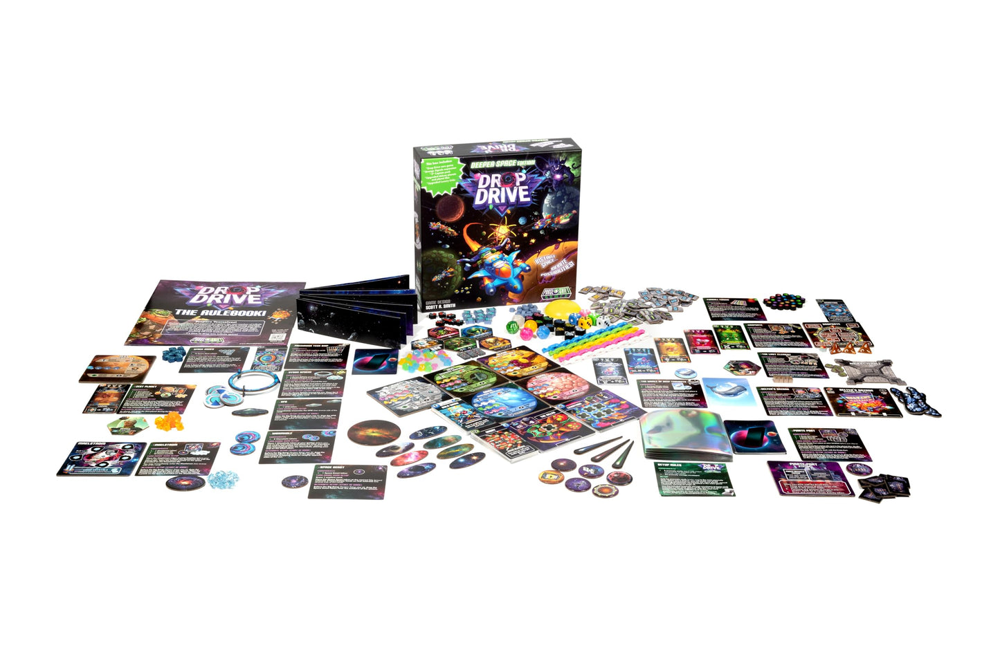 Drop Drive Deeper Space Edition, Collector’s Sci-Fi Board Game Bundle
