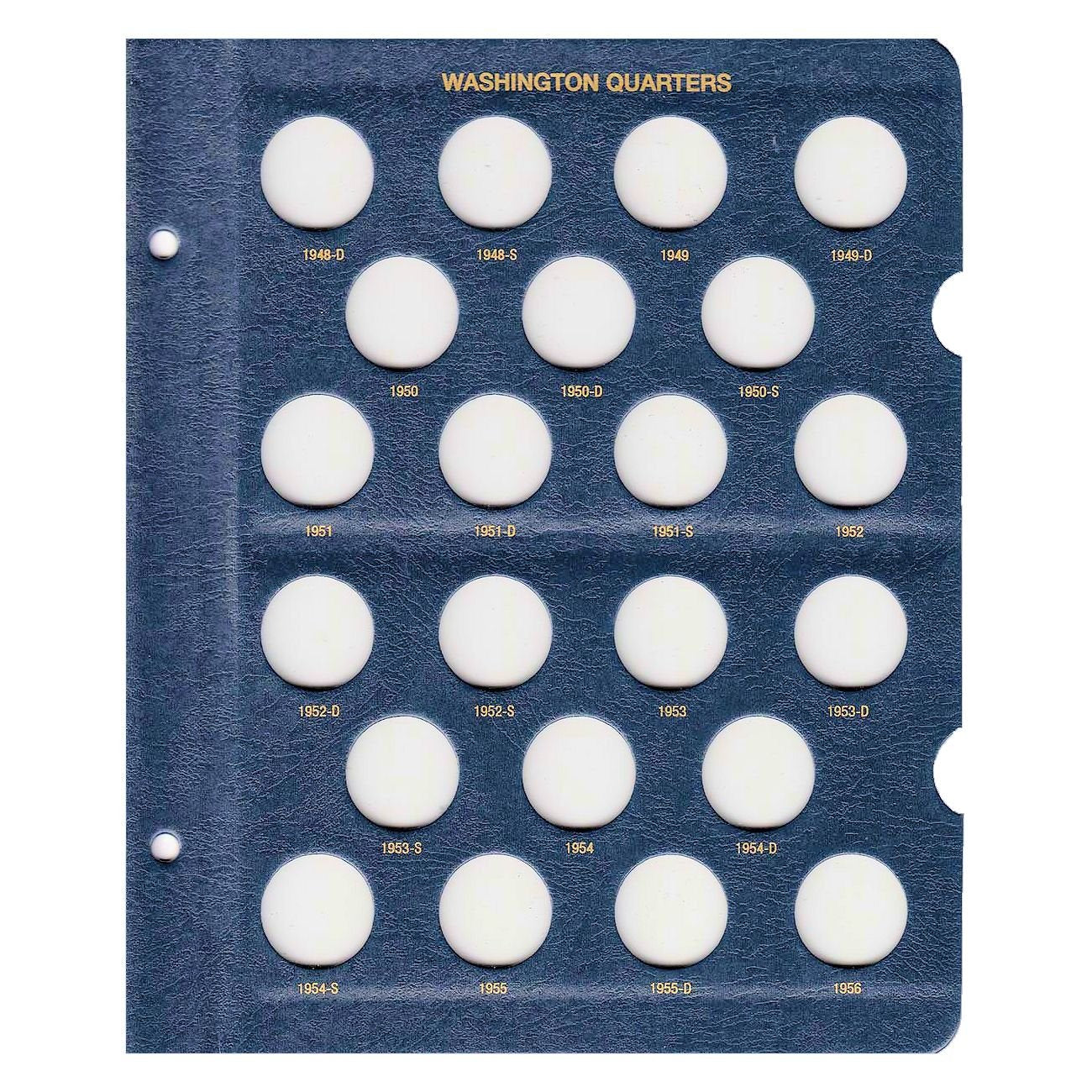 Whitman US Washington Quarter Coin Album 1932 - 1990 #9122
