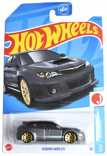 Hot Wheels Subaru WRX STI, HW J-Imports 2/10 [Gray] 21/250