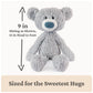 GUND Toothpick Wavy 15-Inch Teddy Bear Plush Toy, Ages 1+