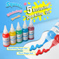 Kiditos Magic Water Elf Toy Kit,Squishies for Kids,10 Gels & 6 Molds