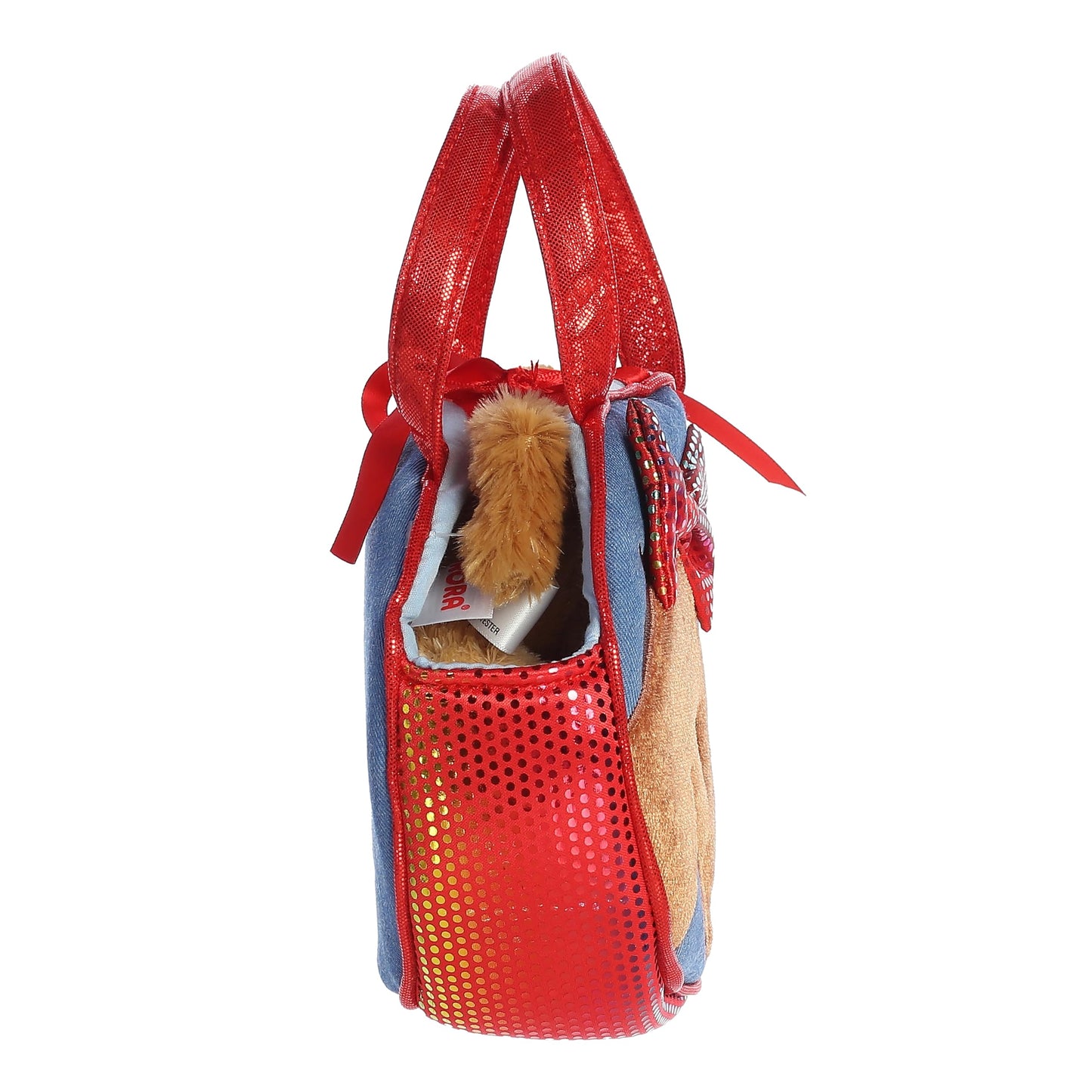 Aurora® Fashionable Fancy Pals™ Pretty Pony Stuffed Animal - Plush with Stylish Purse for Dress Up Fun - Perfect for Kids 3+ Years, Costumes,