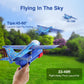 Wesfuner 3 Pack Foam Airplane Launcher Toys, 2 Flight Mode Glider Plane,Kids Flying Toy,3 4 5 6 7 8 9 10 11 12 Year Old Boys Girls Gifts,Outdoor Sport