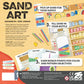 25th Century Games Sand Art - Color Pattern Drawing Strategy Game Ages 10+ | 2-4 Players | 25-45 Min Playtime