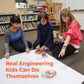 Tinkering Labs STEM Kits for Kids Age 8-10 | Inventors Kids Science Kit, Robot Building, and Engineering with Electricity Circuits | Coolest DIY Toys