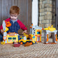 Fat Brain Toys Construction Site Playset - Multilingual Imaginative Play, Ages 3+