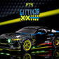 Jada Toys AutoZone 2025 Ford Mustang RTR 25 Vaughn Gittin Jr. Die-Cast Car 1:24 Scale - Pro Drift Styling, Collector Edition