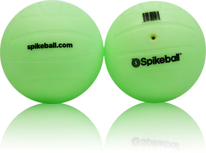 Spikeball Glow in The Dark Balls (2 Pack), Replacement, Play After Dark