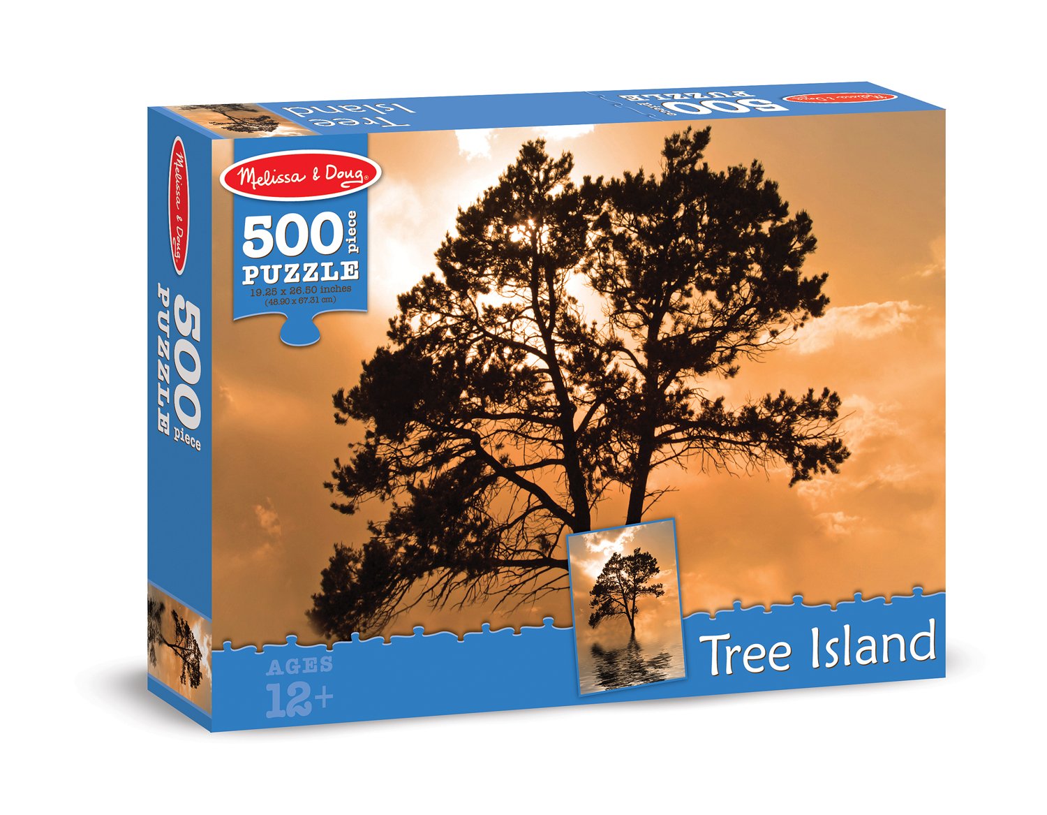 0500 pc Tree Island Cardboard Jigsaw