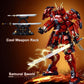 HIGH GODO Samurai Mech Warrior Model Building Sets, Double Swords Robot Building Blocks Toy Set, 923 Pieces Creative Collectible Gift for Adults Man