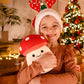 Fungi Fun Emotional Companion Mushroom Plush Toy, Cute Stuff Toys for Girls, Kids and Teens, Motivational Mushroom Stuffed Plush Toy, Room Office