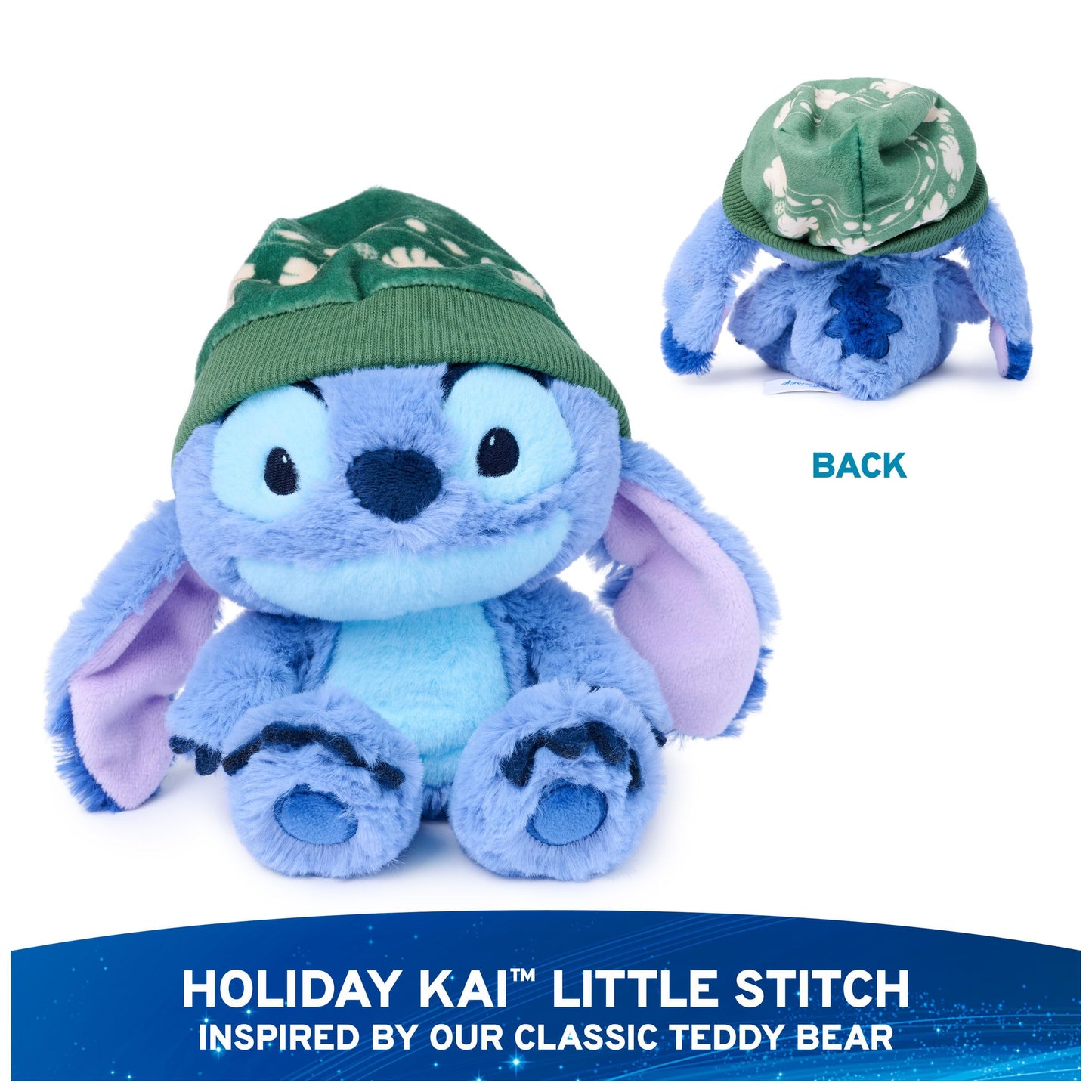GUND Disney Stitch Kai Alien Plush Toy with Winter Outfit for Ages 1+