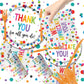 Thank You Party Plates and Napkin Decoration We Appreciate You Tableware Tablecloth Cups Banner Thank You for All You Do Employee Staff Appreciation