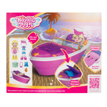 Royale High Royale Boat - (1) Doll with 9 Mix & Match Fashions - Official Digital Roblox Item Included - Ages 5+