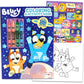 Bluey Coloring and Activity Book Set - Bundle with Activity Pages, Games, Puzzles, Stickers, More | Bluey Coloring Book for Kids, Boys, Girls 4-8