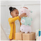 GUND Glow Bops DoeBop Deer Stuffed Animal, Touch Activated Glow in The Dark LED Plush Toy, 8”