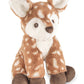 Bearington Lil' Willow Deer Stuffed Animal - 9" Plush Fawn Toy with Ultra Soft Fur - Cuddly Stuffed Deer with Embroidered Safety Eyes and Bean Bag