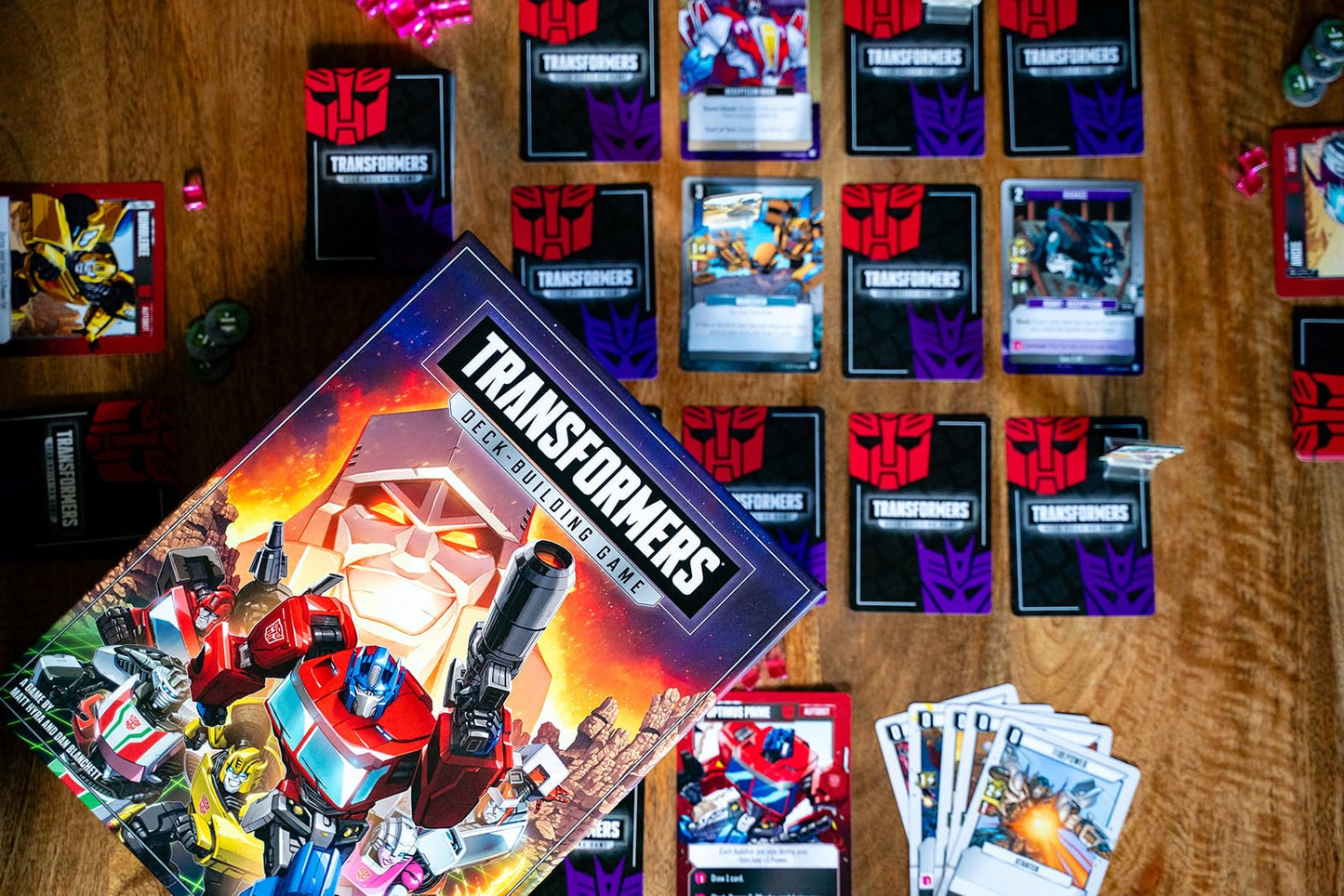 Renegade Game Studios Transformers Deck-Building Game for 1-5 Players, Ages 13+, 45-90 min Strategy Board Game