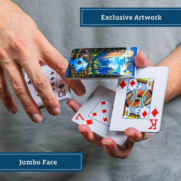 Boardwalk Puzzles Premium Featherlight Unique Playing Cards, Fun Themed Deck for Home and Travel | Yosemite National Park
