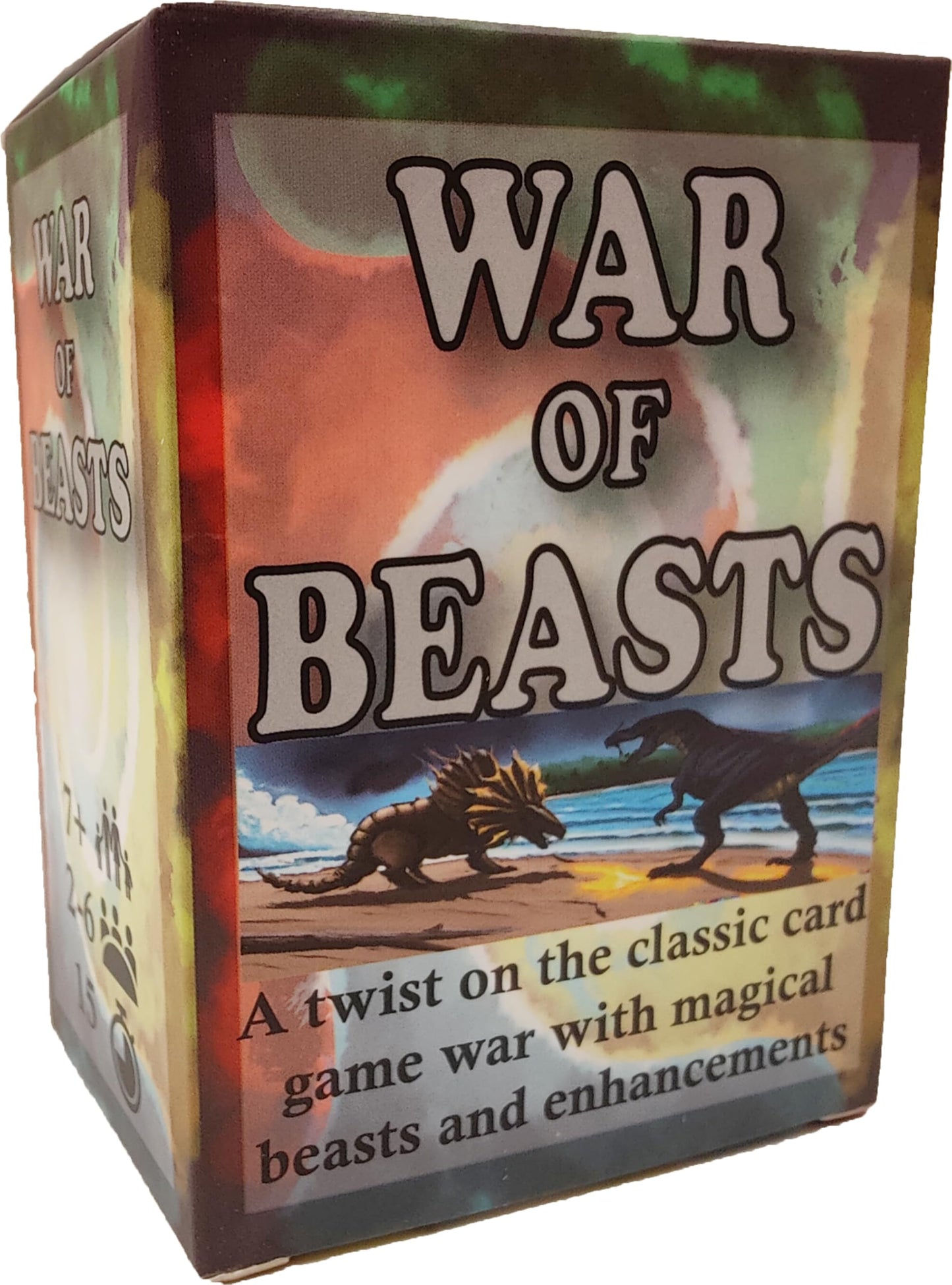 Charper Edge War of Beasts Card Game for 2-6 Players