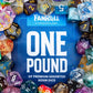 FanRoll ONE Pound of Premium Assorted Resin Dice