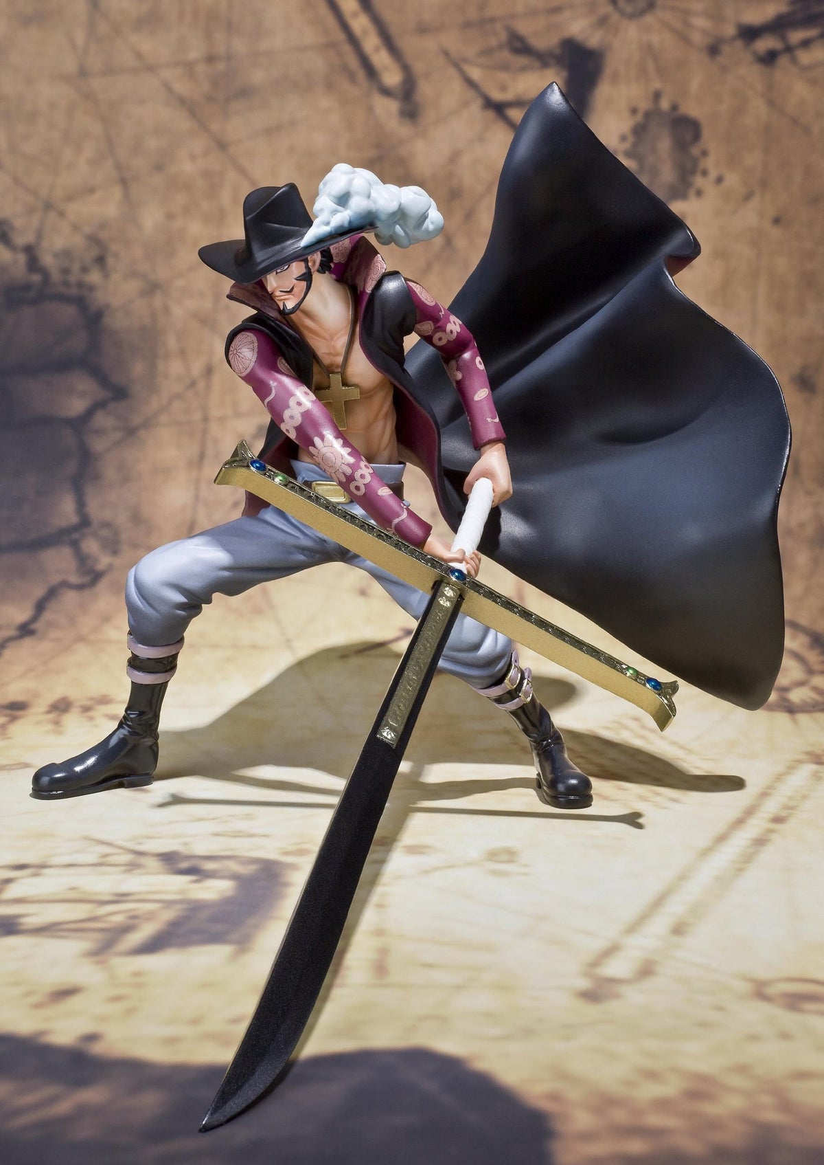 Bandai Tamashii Nations "Dracule Mihawk" One Piece - Figuarts Zero (Battle Version)
