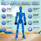 GAOFBA [Assembly Complete] Dummy 13 Action Figures with Magnetic Suction Function, Lucky Titan 13 Action Figures, Multi-Jointed Movable?with 3