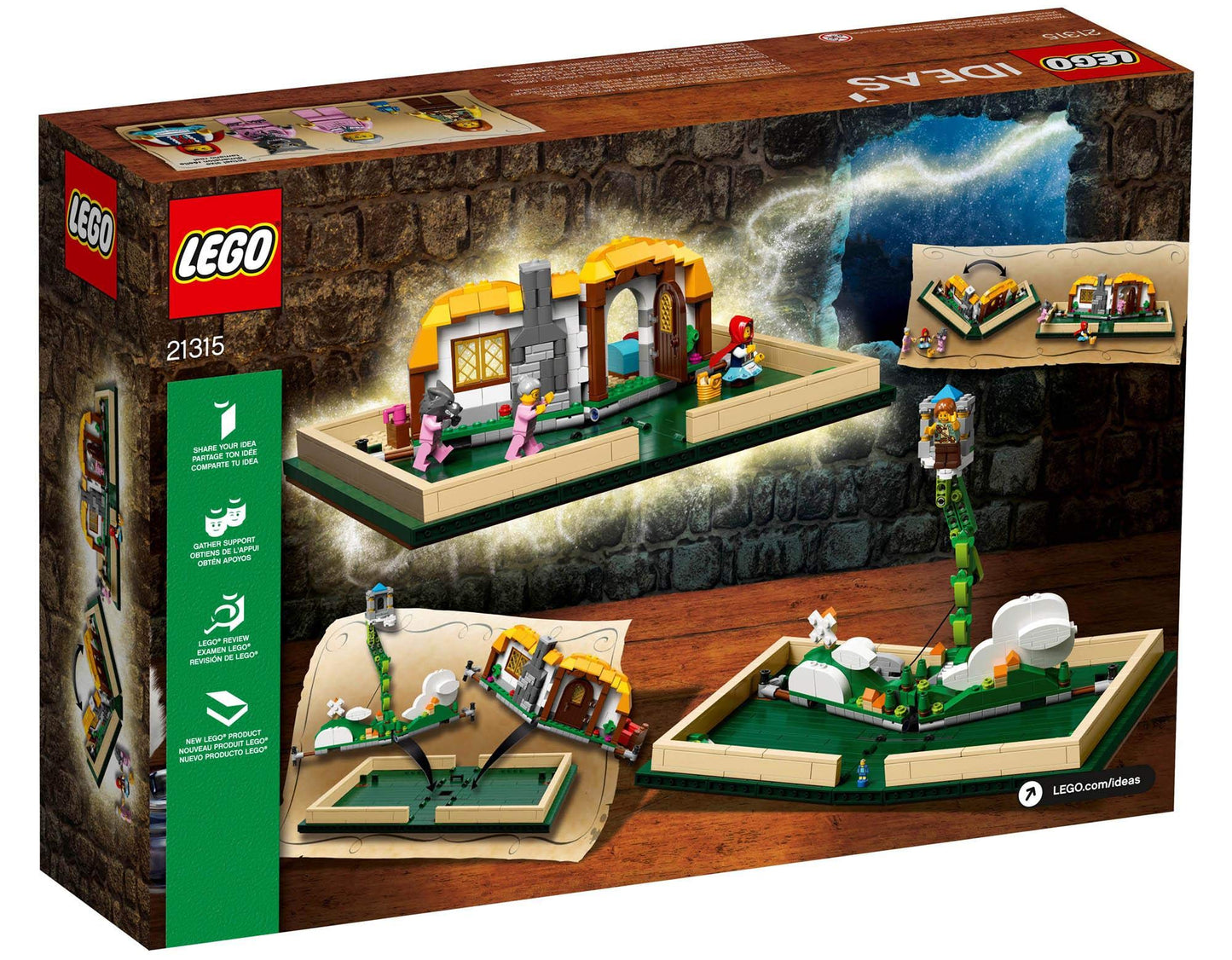 LEGO Ideas Pop-up Book 21315 Building Kit (859 Pieces)