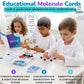 Atomic Adventures Lab Educational Molecule Model Kit for Kids - Organic Chemistry Molecular Model Kit with Guide & STEM Learning Activity Cards