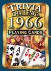 Flickback 60th Birthday Trivia Cards - 1966 Deck - Gift for Men or Women Born in 1966 - Fun 60th Birthday Game, Vintage 1966 Playing Cards with Trivia
