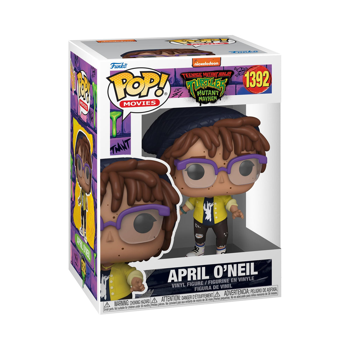 Funko POP! Movies: Teenage Mutant Ninja Turtles (TMNT) - April O'Neil O Neil - Collectable Vinyl Figure - Gift Idea - Official Merchandise - for Kids