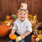 Little Pumpkin 1st Birthday Crown - Pumpkin Theme Crown, Thanksgiving Day Party Supplies, Baby Boy/Girl Fall Cake Smash Photo Prop