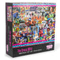 The Crazy 80's! Retro Puzzle for Adults and Kids | 1000 Piece Jigsaw Puzzle Toy | Interactive Brain Teaser for Family Game Night | 28 x 20 Inches