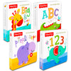 Fisher-Price My First Books Set of 4 Board Books: ABC, Colors, Numbers, Opposites for Toddlers