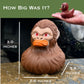 Bigfoot Rubber Ducks for Jeeps - Funny Jeep Ducks for Ducking - Ford Bronco Accessories for Squatching - Bigfoot Gifts for Men Women - Sasquatch Bath