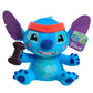 Disney Stitch that’s So Stitch Small 7-inch Plush with Barbell Stuffed Animal, Soft Material, Kids Toys for Ages 2 Up by Just Play