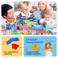 12pcs Race Track Add-On Magnetic Railway 5Styles Building Block Set Magnet Tiles Construction Toy STEM Learning Early Education Toys Blocks Child