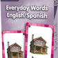 Everyday Words English/Spanish Flash Cards (EP62073)