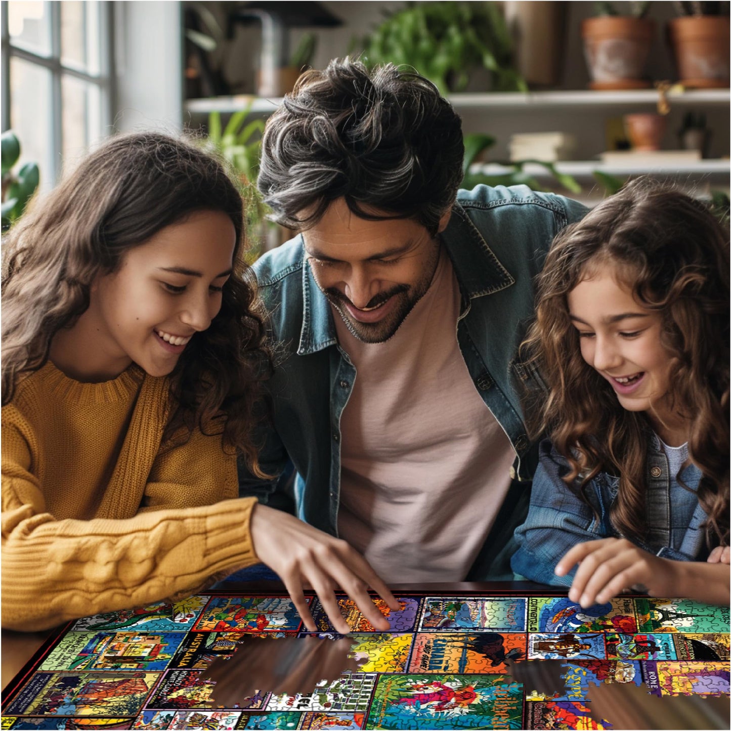 White Mountain 1000 Piece Jigsaw Puzzle, Travel the World