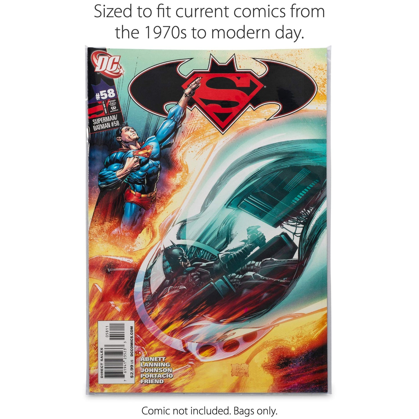 TitanShield Current/Modern Size Resealable Comic Book Bags (150 Count)