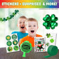 XOXO Parents Leprechaun Trap Kit with 17 Days of Gifts & Activities - St Patricks Day Countdown Tradition for Kids - 17 Daily Surprises, Tricks