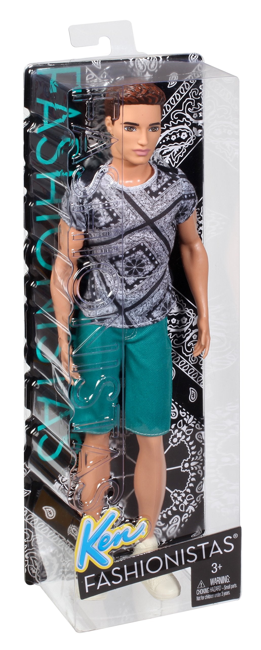 Barbie Fashionistas Ryan Doll with Jean Shorts and Shirt
