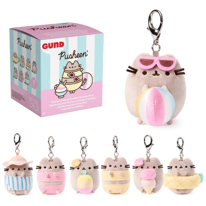 GUND Pusheen Tropical Vacation 3-Inch Surprise Plush (UNbox 1 of 8 Styles)