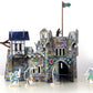Clever Paper Round Tower with Figures