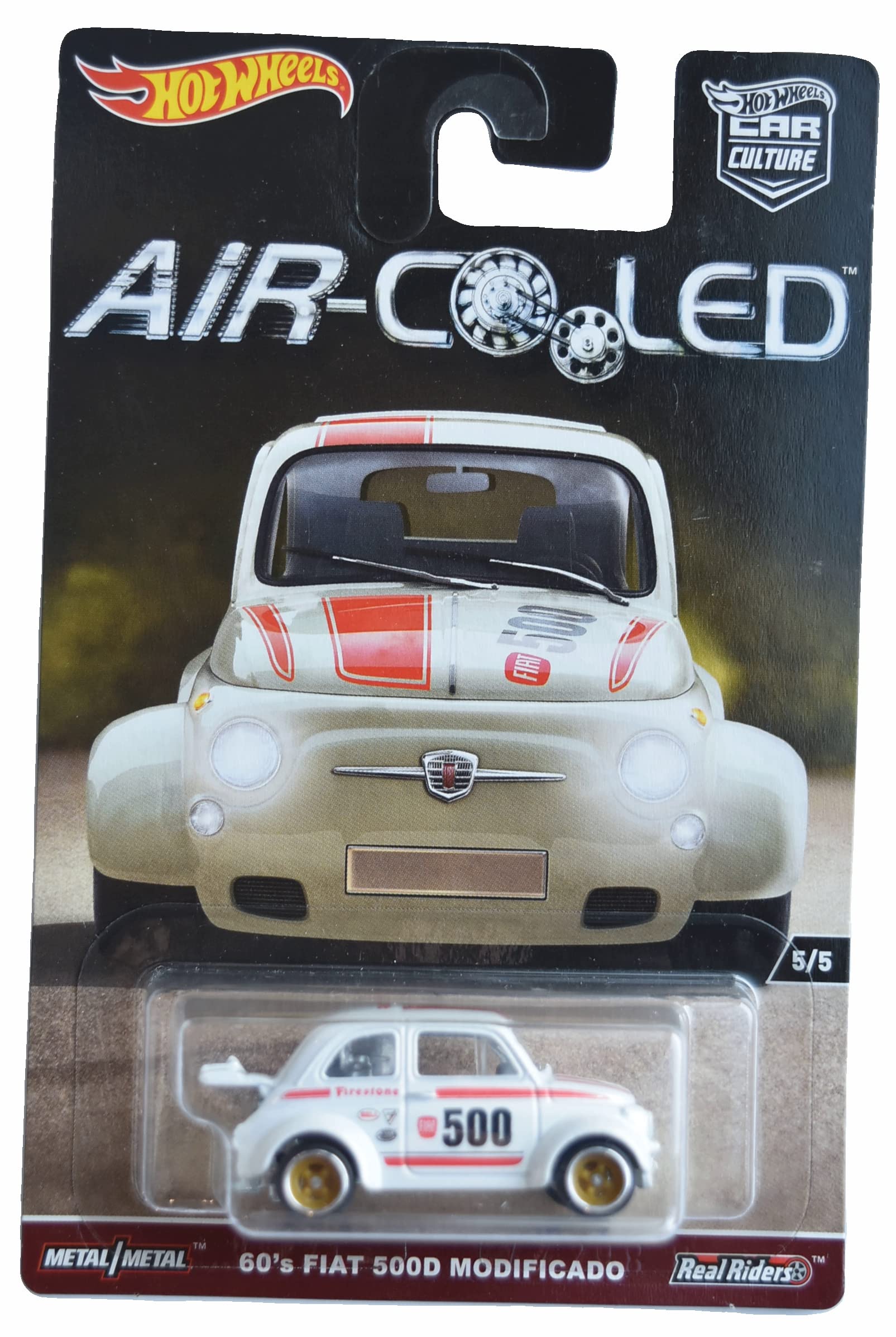 Hot Wheels 60's Fiat 500D Modificado, Air Cooled