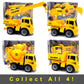MUKIKIM Construct A Truck - Excavator. Take it Apart & Put it Back Together + Friction Powered(2-Toys-in-1!) Awesome Award Winning Toy That Encourages
