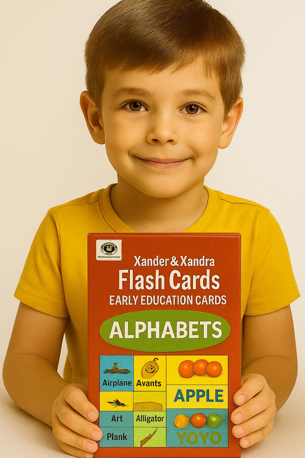 Alphabet Flash Cards for Toddlers | Award-Winning | ABC Flashcards for Baby & Kids|ABC Cards Kindergarten || Large A-Z Learning Letter Animal Color