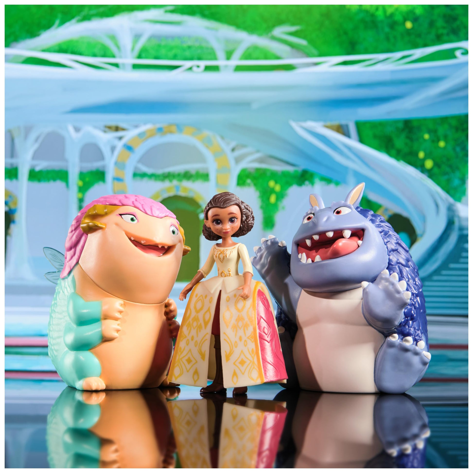 Spellbound, Magical Carriage Adventure Set with 3 Collectible Action Figures, from the Netflix Movie, Kids Toys for Girls & Boys Ages 6 and up