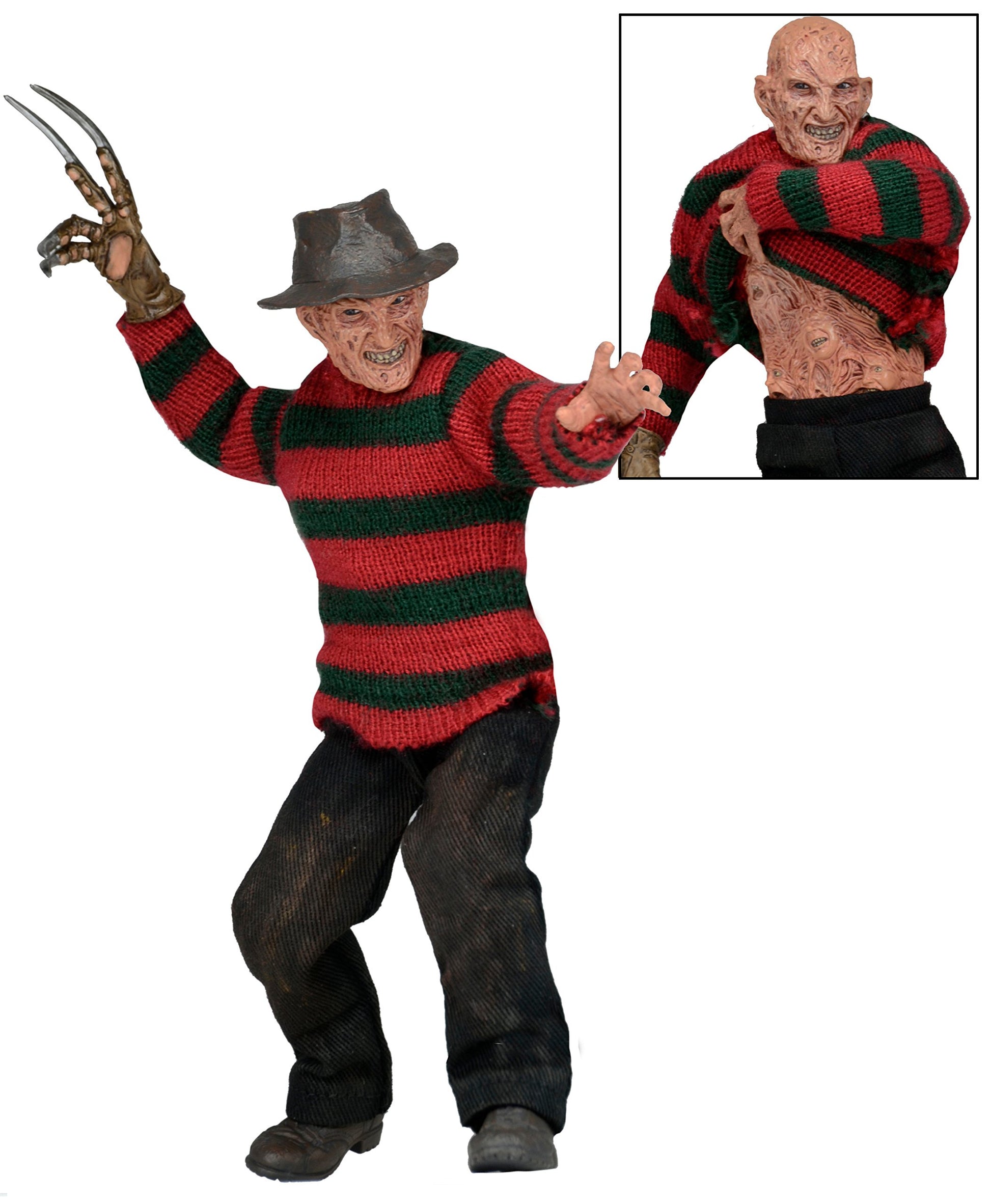 NECA Nightmare on Elm Street - Dream Warriors (1987) Freddy 8" Clothed Figure