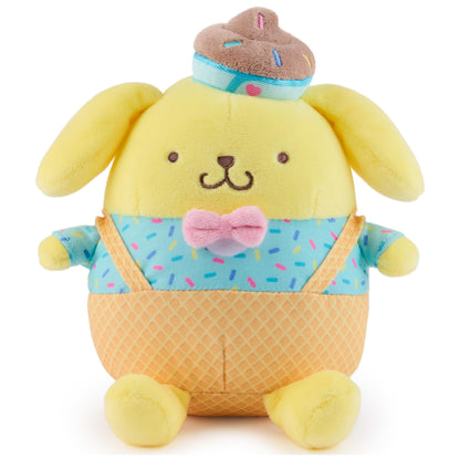 GUND Sanrio Pompompurin Ice Cream 6-Inch Plush Toy for Ages 1+